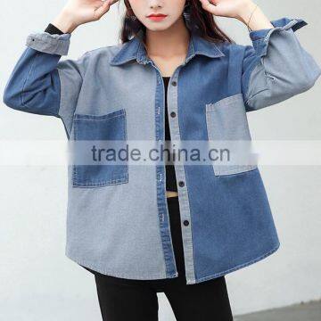 Zm35755a Korean Summer Long Sleeve Blouse Fashion Women Tops photo-6