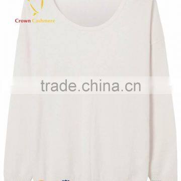 New Products 100% Cashmre Women Knitted Sweaters Pullover photo-2