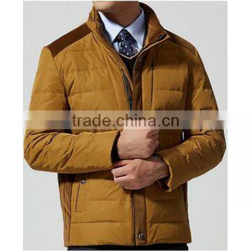 2015 Factory Price Men's Black Sheepskin Leather Jacket Down Jacket Spring Season photo-5