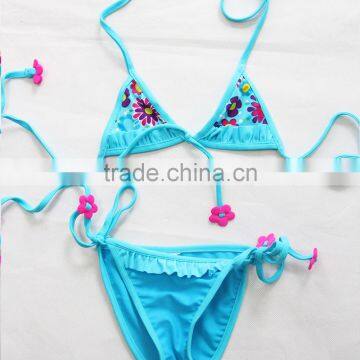 Fitness Open Full Sex Blue Swimwear photo-4