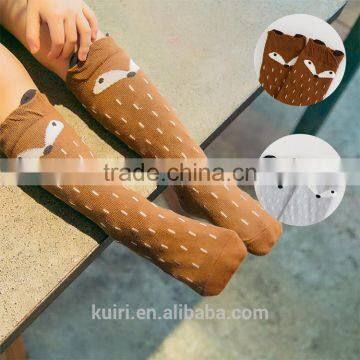 Baby Top Fashion 1 Pair Unisex Baby Girl&Boy Knee High Fox Socks Kids Cute Cartoon Socks Meias Infantil Etw-63 photo-3