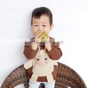 S17682A New Sweaters Cotton Pullover Kids Girls Knitted Sweater photo-2