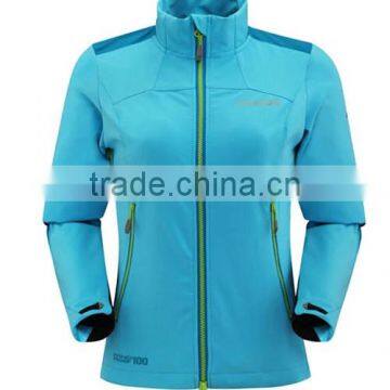 Factory Price Windproof Racing Jacket Softshell Woman