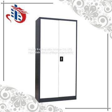 2 Door Full Height Steel Filing Cabinet /swing Door Steel Cupboard/ Metal Storage Cupboard Cabinet photo-3