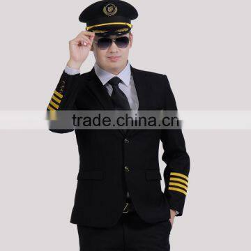 China Suppliers for Airport Work Wear Clothing Airline Pilot Uniform photo-3