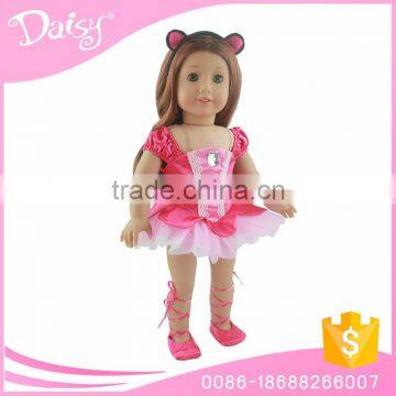 Wholesale 18 Inch Washing Cute Ballet Dancewear American Girl Baby Doll Clothes photo-2
