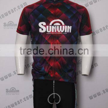 breathable cycling clothing custom team cycling jersey