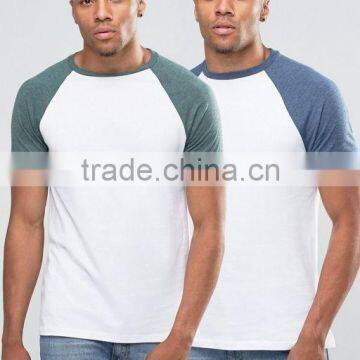 T-Shirt With Contrast Raglan Sleeves photo-2