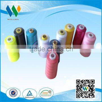 Direct Manufacture of 100% Polyester Spun Sewing Thread Small Cone photo-2