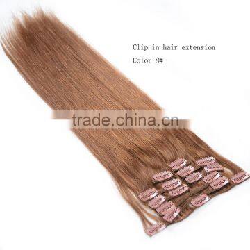 Wholesale Individual Cheap Chinese Remy Hair And Indian Remy Clip In Hair Extension photo-3