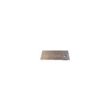 Metal Industrial Coal Mine Keyboard With 38.0mm Trackball