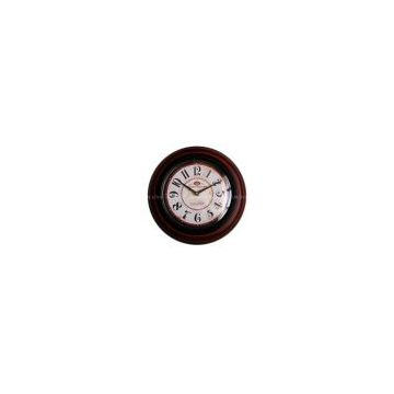 Metal clock/iron case wall clock/metal wall clock