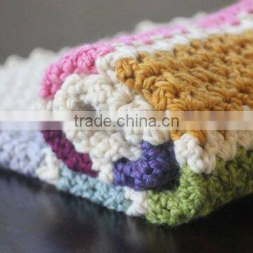 DIY Craft Kits Afghan Blanket Sets Easy Chunky Crochet V-stitch Knitted Craft Kit photo-3