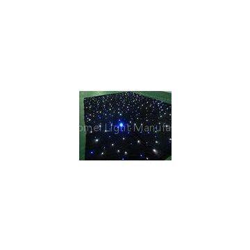 White blue mix color decorative twinkling LED Star Cloth support DMX Controller / Sound  Active