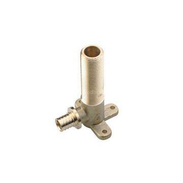 Brass Sliding Fitting Backplate Male Elbow