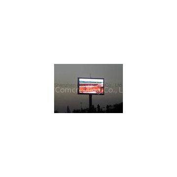 Two basic color LED wall panel / railway stations waterproof LED mesh display