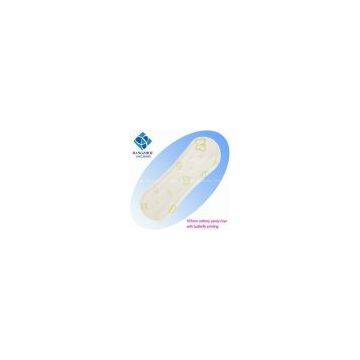 155 feminine panty liner,feminine hygiene with printed butterfly