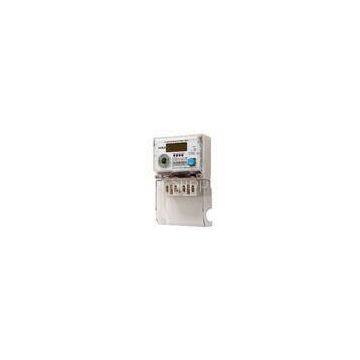 Multifunction Credit Electric Energy Meter / Polycarbonate Kilowatt Hour Meter AC 230 Volt