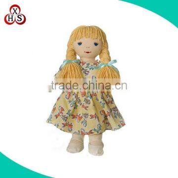 hot sale handmade girl doll soft baby handmade doll wholesale