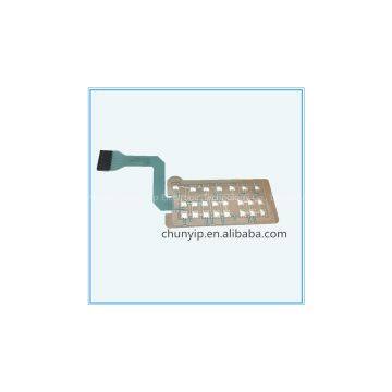 membrane switch metal dome keyboard