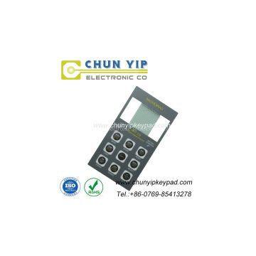 Flat button custom membrane keypad switch manufacturer