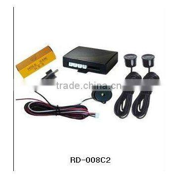 Car Parking Reverse backup Radar 2 sensors system with buzzer warning