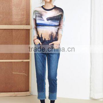 Promotional High Quality Women Sublimation Tshirt Wholesale Customized Tshirts photo-2