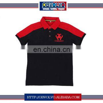 custom printing mens polo shirt dri fit golf polo shirts Factory customized new design polo shirts with 3D embroidered