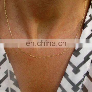 Personalized Sideways Cute With Baby's Initial Necklace - Silver