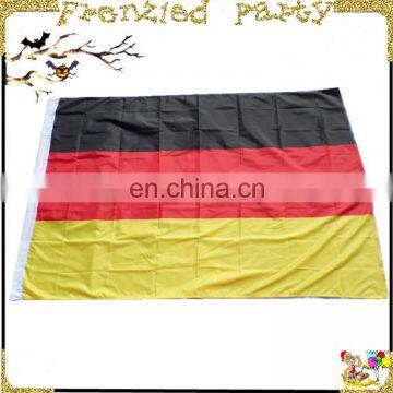 customize promotion black yellow red flag FGF-1006