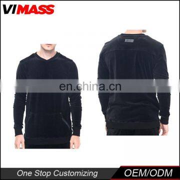 Sweatshirt Pullover Fleece Crew Neck Mens Grey Warm plain Casual Sport Cool Sweatshirts Costom Unisex Clothes