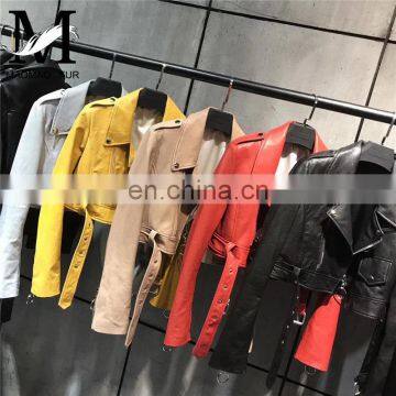 2017 Modern Design Top Quality Oem Custom Jackets Spring Autumn Leather Jacket Export photo-5