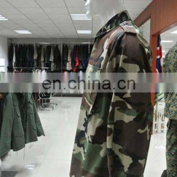Hot Selling Wholesale Woodland Camouflage Canadian Military Uniform BDU for Army Uniform photo-4