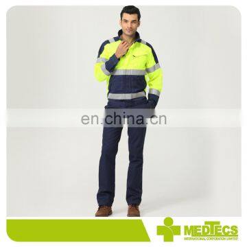 Stain Resistant Waterproof Flexible Fabric Safety Work Uniform Trousers photo-2