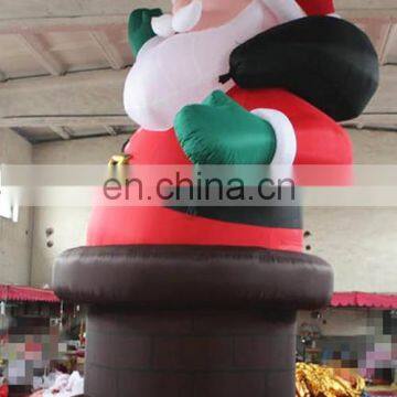 Customized Beautiful Hot Selling Inflatable Father Christmas,outdoor Xmas Inflatable Santa photo-2