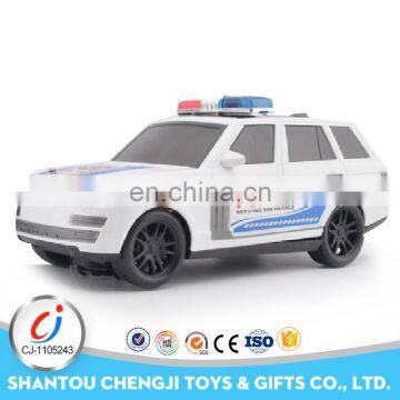 2017 Special electric 3D light military car plastic police toys