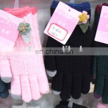 Smart finger touch gloves