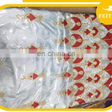 Feitex African Bazin Riche Embroidery Dress,Guinea Brocade Embroidery Fabric,Lace Fabric photo-4