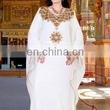 DUBAI VERY FANCY FARASHA KAFTAN Jalabiya Abaya chiffon caftan 20