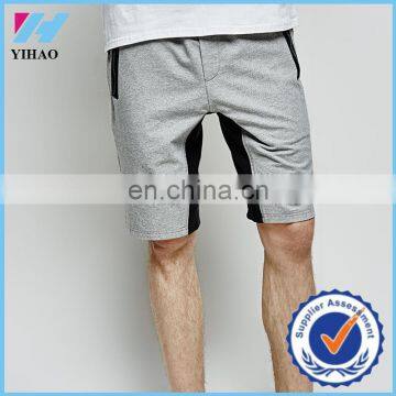 Yihao Custom Cotton Men's Cheap Crossfit Shorts Wholesale Gym Wear for Men 2015