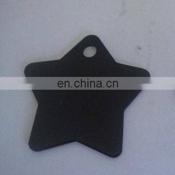 wholesale aluminum anodize star pet dog tags