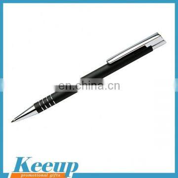 Promotional Black Thin Metal Ballpoint Pen