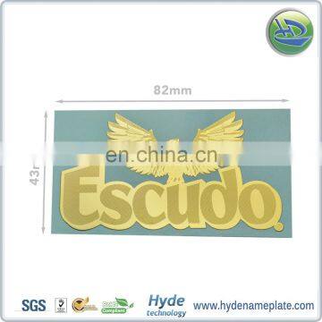 Electroform Metal Adhesive Decal Stickers