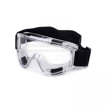 JNSG-131 Fashional Elastic Safety Goggles Adjustable PC CE EN166F Safety Glasses