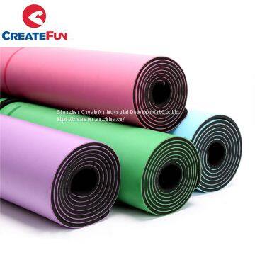 CreateFun Waterproof PU Material Yoga Mat photo-5
