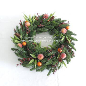 Artificial christmas wreath