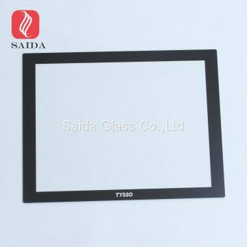 Custom anti glare AG AR tempered glass 0.55-3.0 mm for Industrial Mobile Panel PC