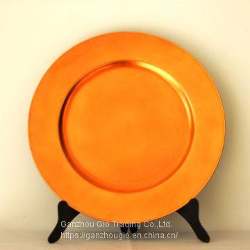 Plastic Charger Plate,christmas Decoration Plate Charger Plate Made in China YF-60015 photo-4