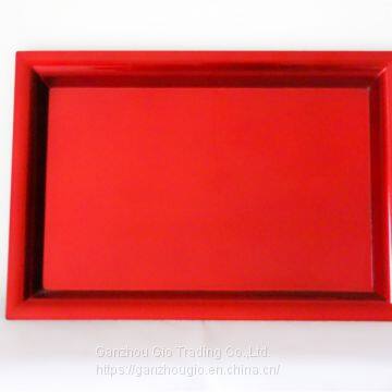 Square Plastic Charger Plate,christmas Decoration Plate Charger Plate Made in China YF-60061