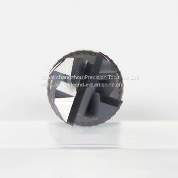 3 / 4 FLUTE SOLID CARBIDE Fresa per Sgrossatura COARSE PITCH PROGRESSIVE UNEQUAL INDEX ROUGHING SINGLE END MILLS photo-2